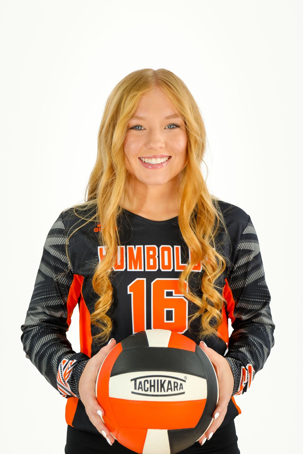 senior girl photo volleyball