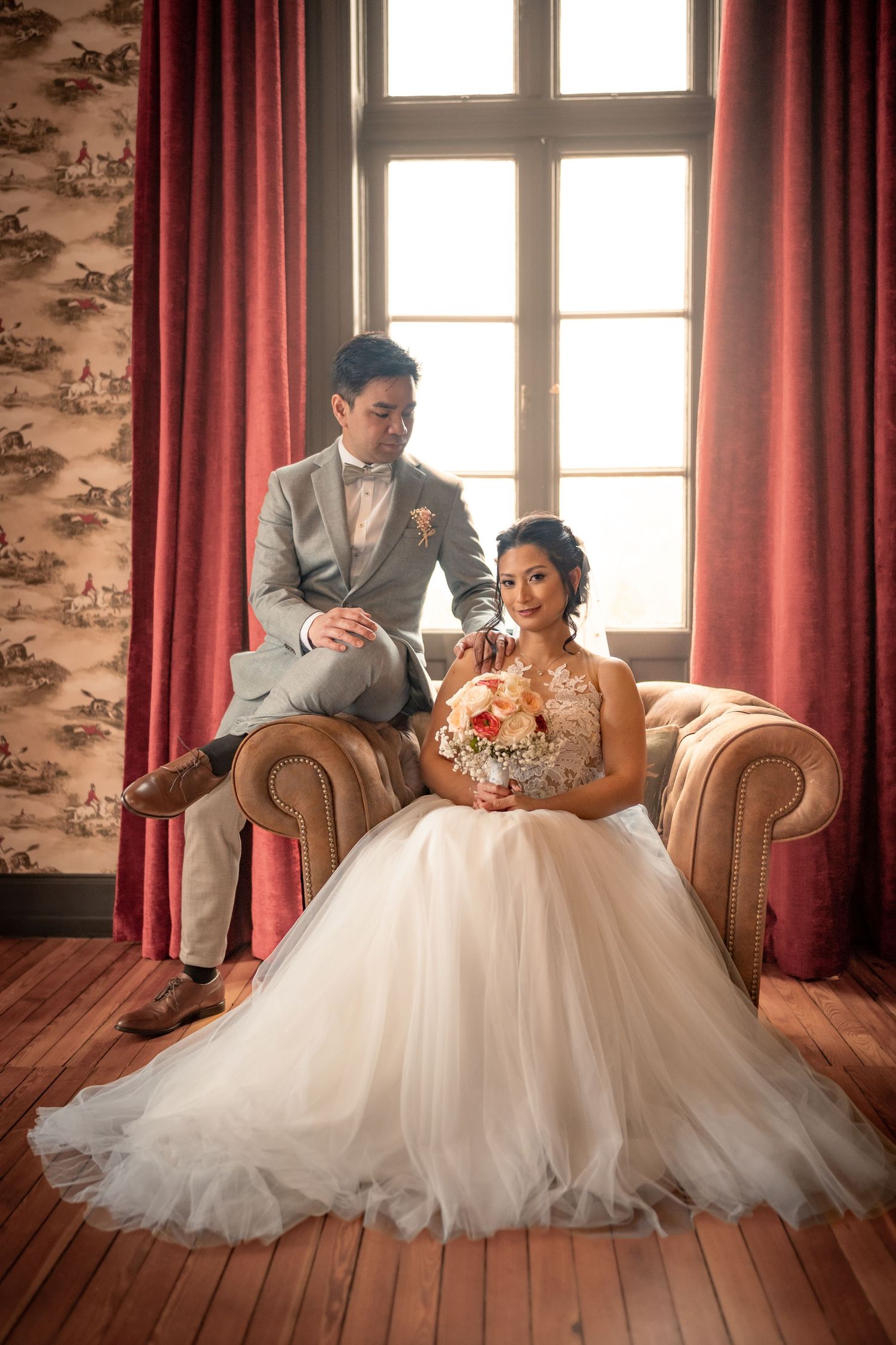 Elegant und verträumt: Stilvolle Brautpaar-Shootings mit Hochzeitsfotograf in Hamburg