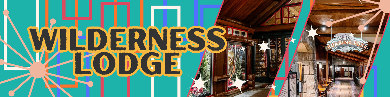 Header banner for Disney's Wilderness Lodge featuring rustic lodge imagery.