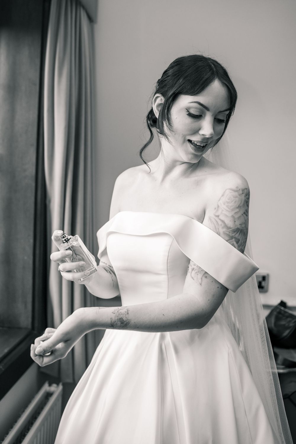 BRIDAL PORTRAITS NORFOLK WEDDING DUNSTON HALL NORWICH