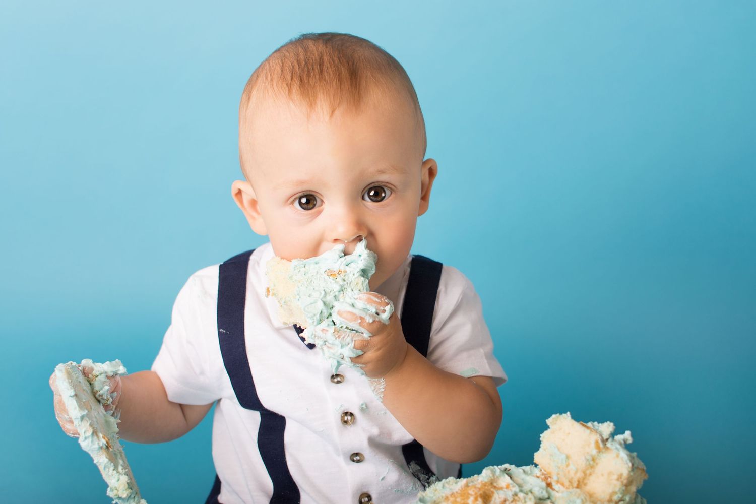 Cake smash photo by kara jade photography