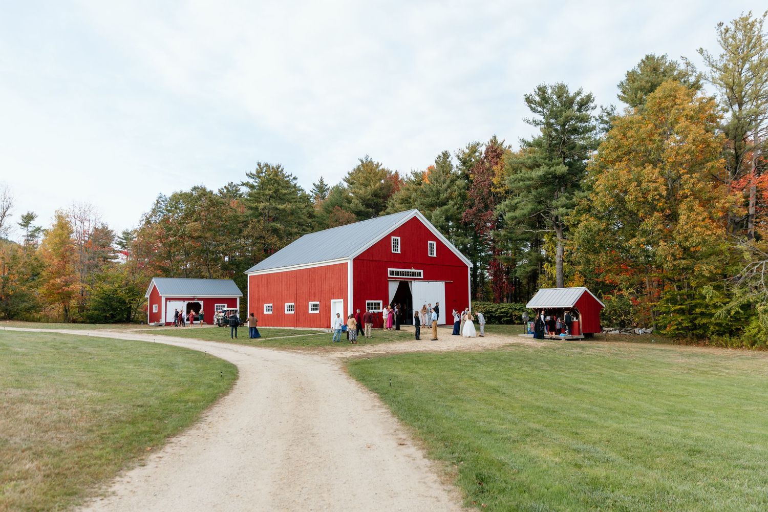 Kitz Farm Wedding Photographer NH Southern NH Documentary Wedding Photographer NH Barn Wedding Venue Fall Wedding New England Foliage Field