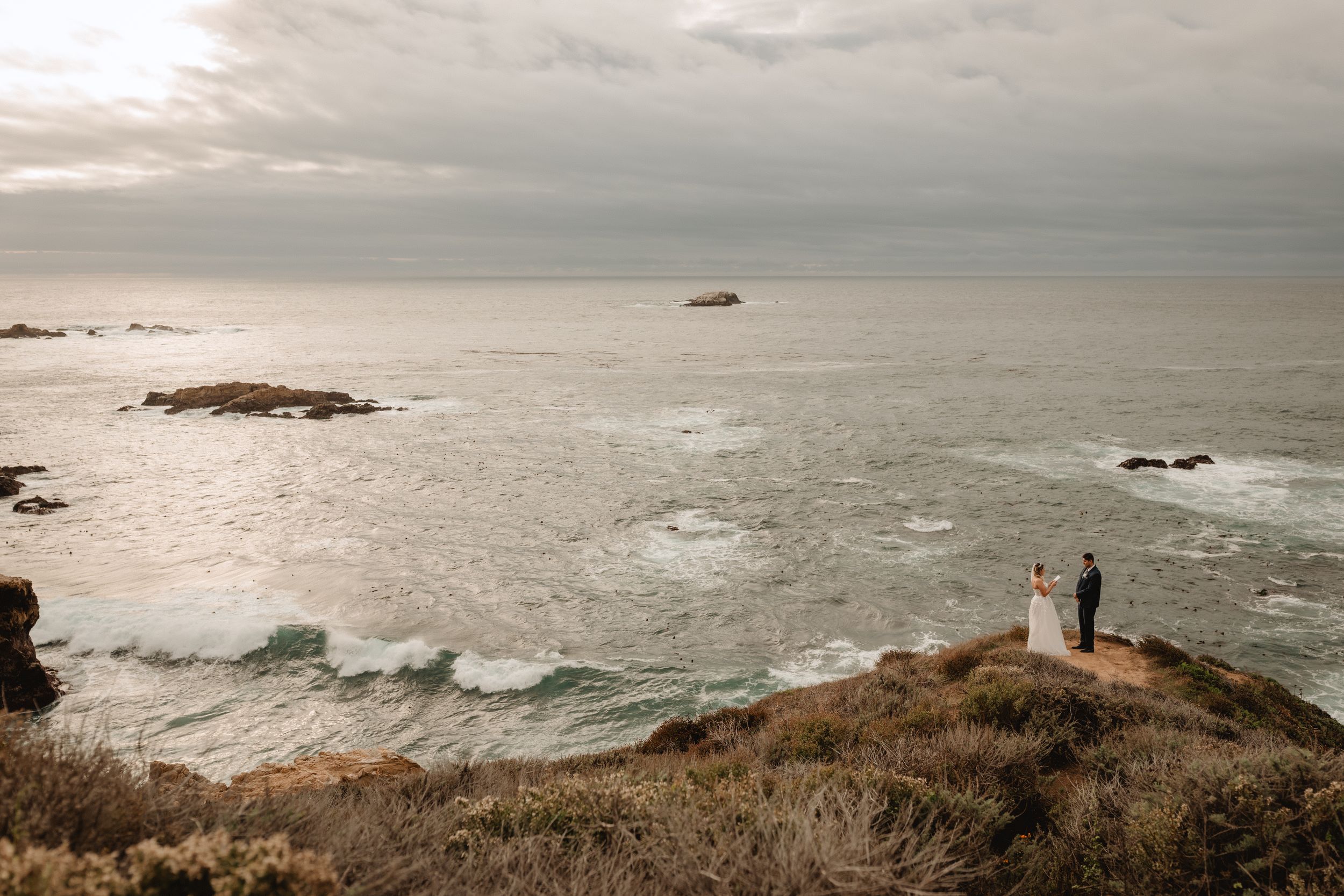 elopement myths cloudy elopement photos