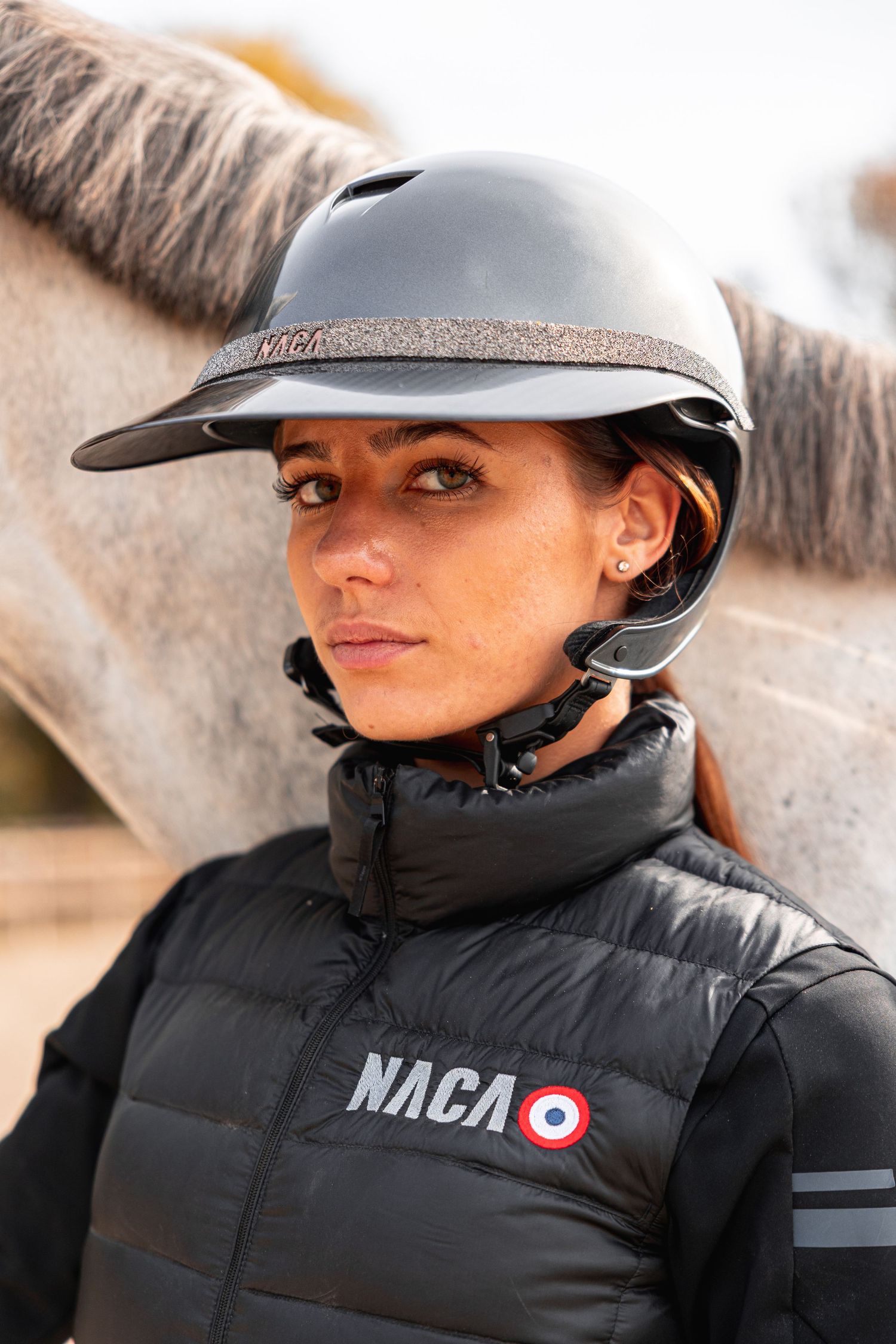 shooting casque naca équestre
