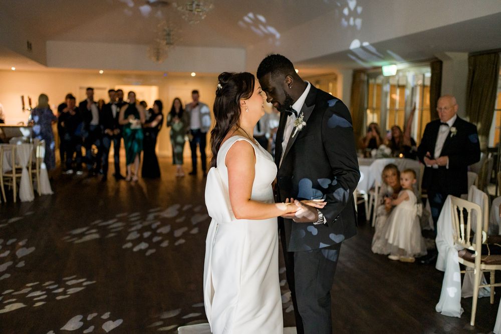 Wedding first dance reception Kelham House Nottinghamshire