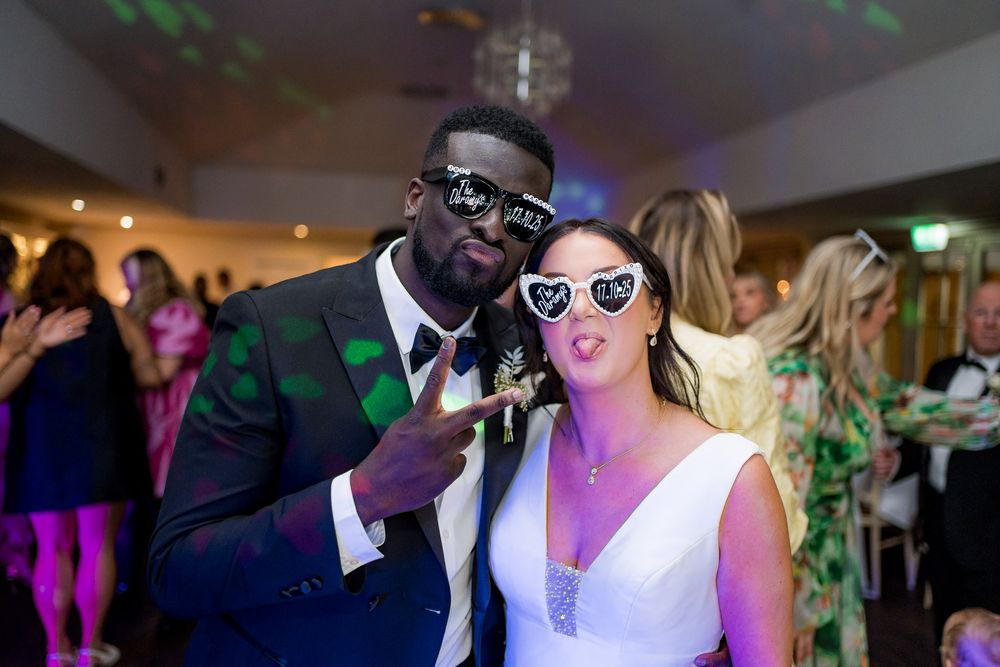 Wedding party celebration dancing Kelham House Newark