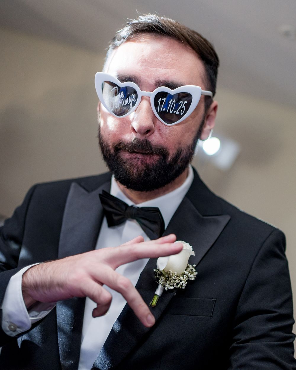 Candid wedding reception moment Kelham House Nottinghamshire