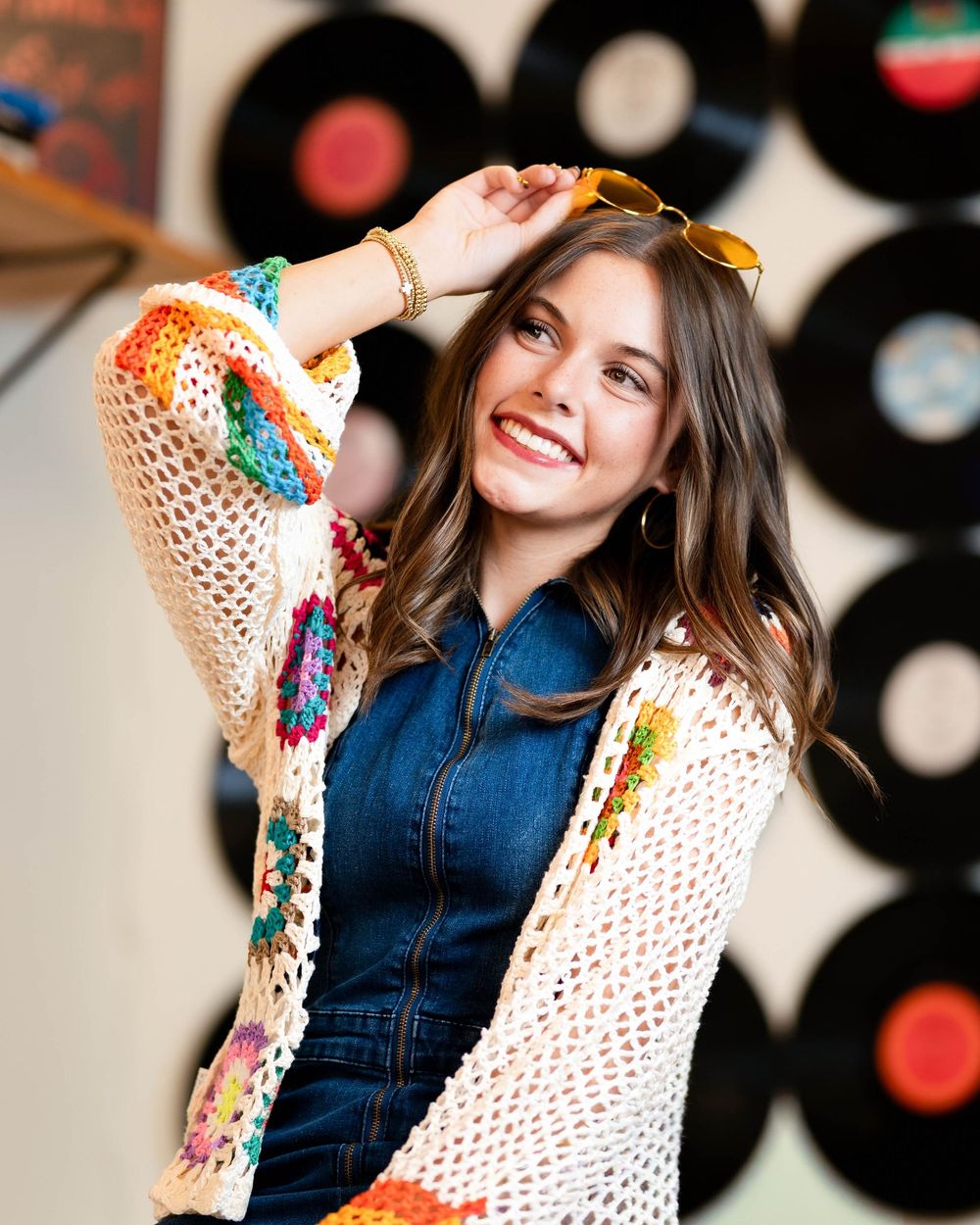 Kansas City senior portrait session - urban setting by Jen Welker Photographer