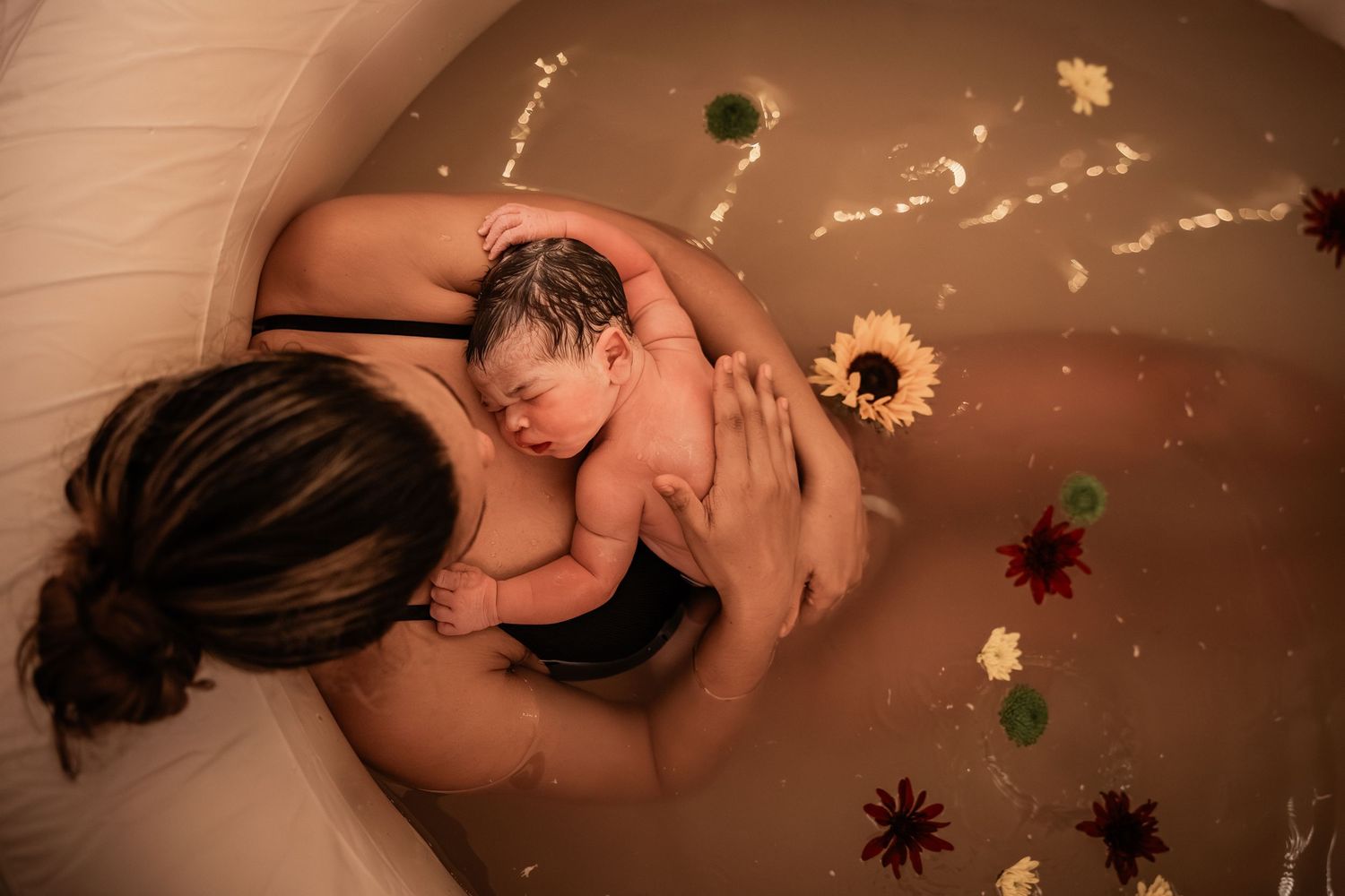 C-section birth photography cape town newborn in theatre By Grace Photography