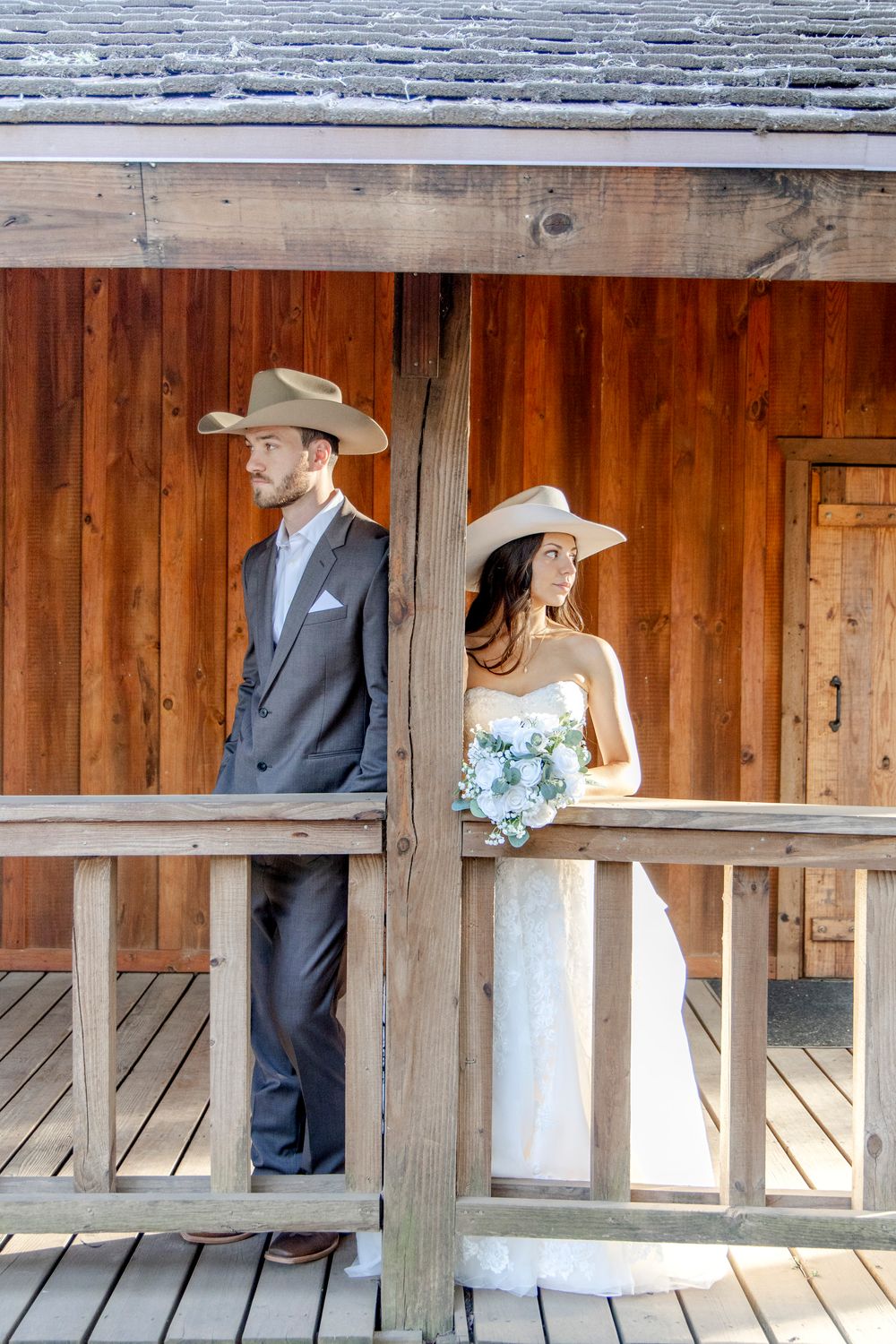 Dripping Springs vineyard wedding couple portraits with light and airy editing style