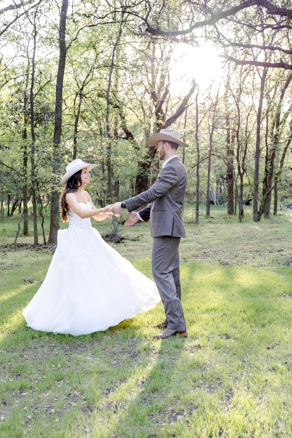 Dripping Springs hill country ranch wedding with rustic elegance