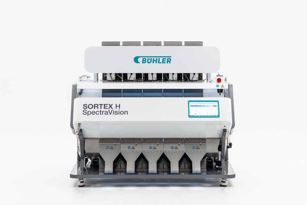Engineering photography | Product shot of Buhler Sortex H, food sorter 2