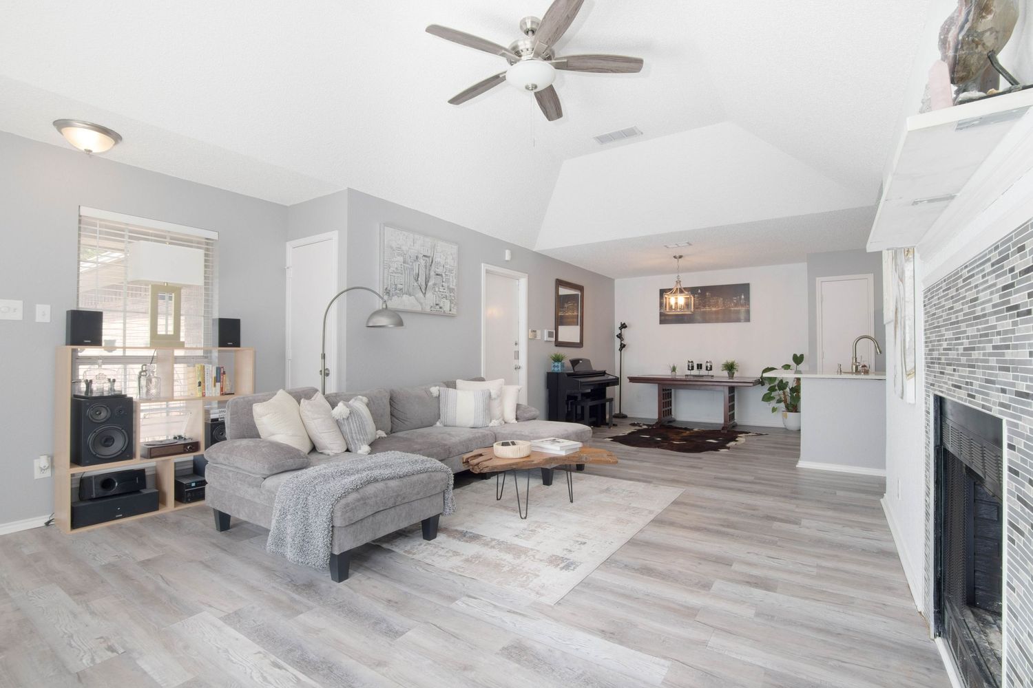 Real Estate Interior Photography of Living Area