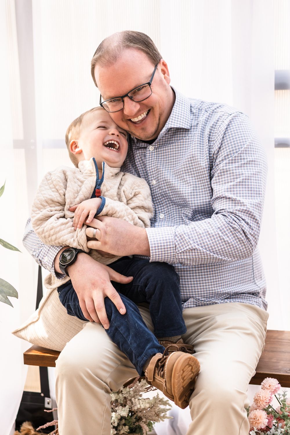 father son photoshoot