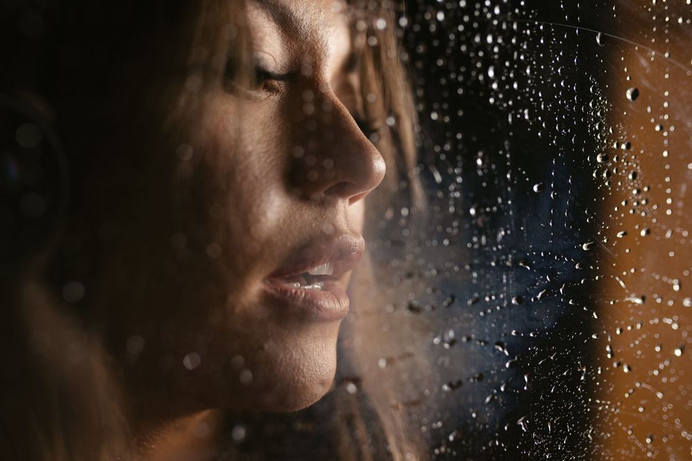 Breath on shower door. Greenville SC boudoir photographer Easley, SC boudoir, Upstate boudoir photographer