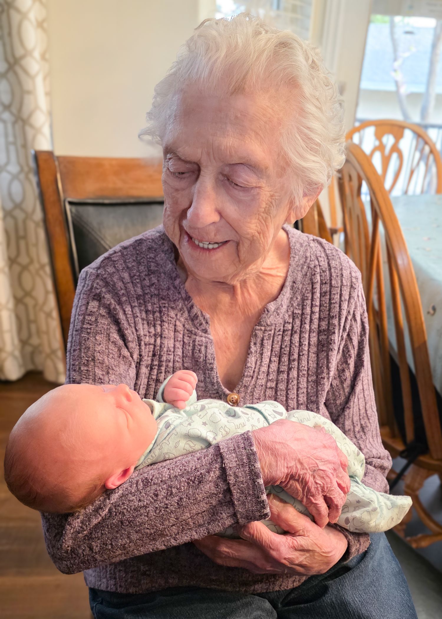 Great-Great-Grandmother with baby