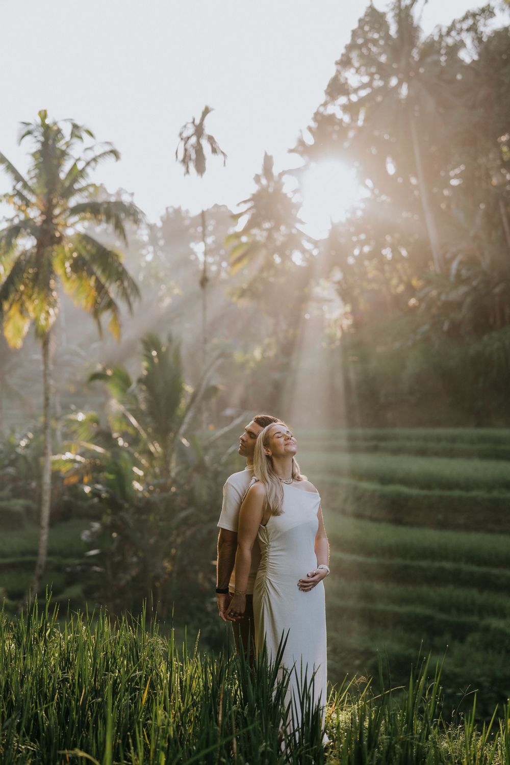 Maternity photography at Ceking Rice Terrace Ubud