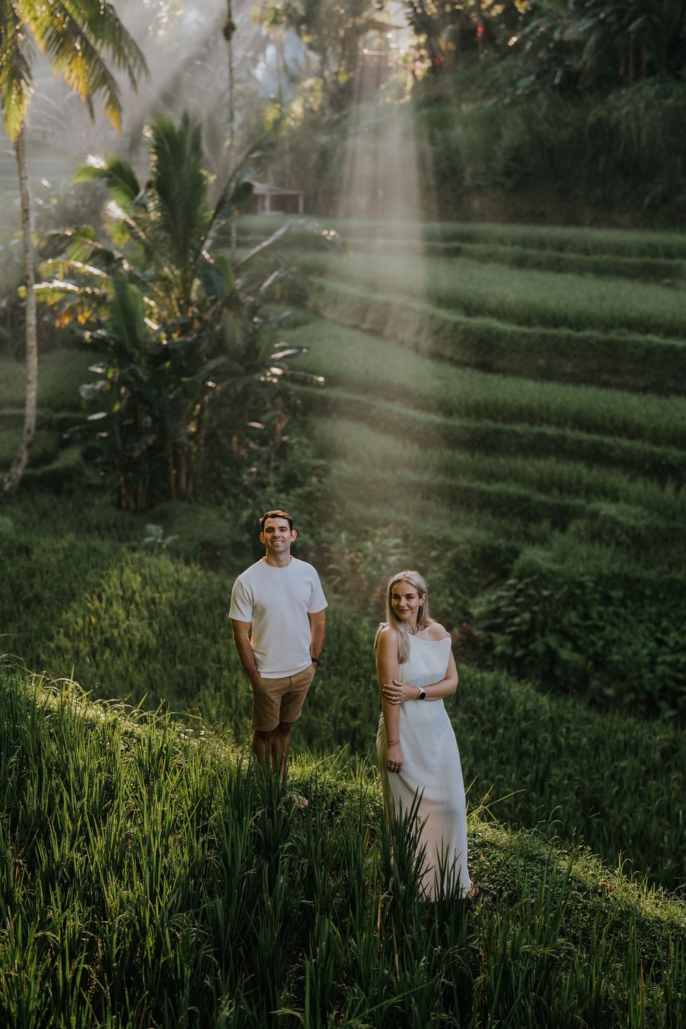 Maternity photography at Ceking Rice Terrace Ubud