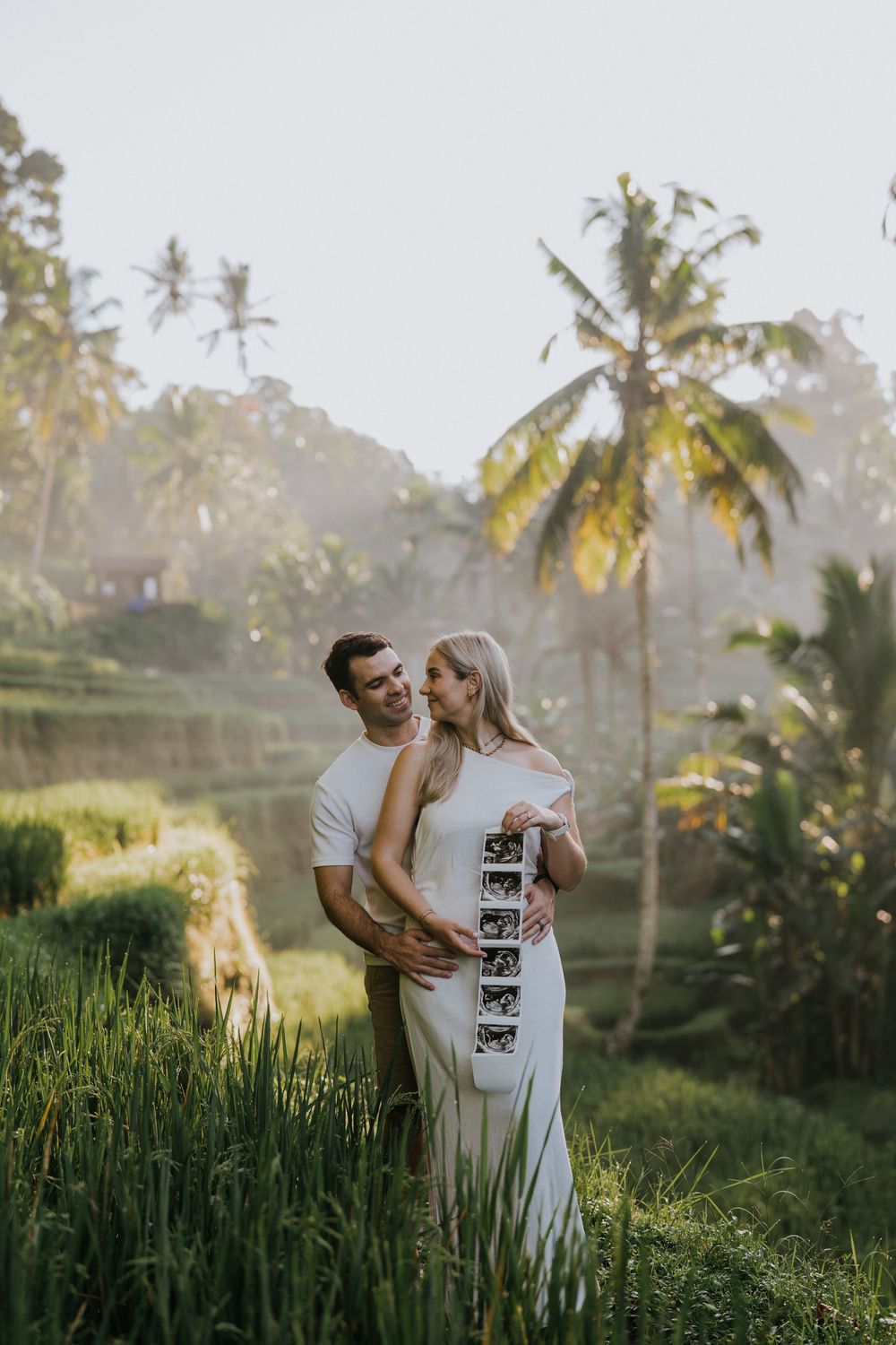 Maternity photography at Ceking Rice Terrace Ubud