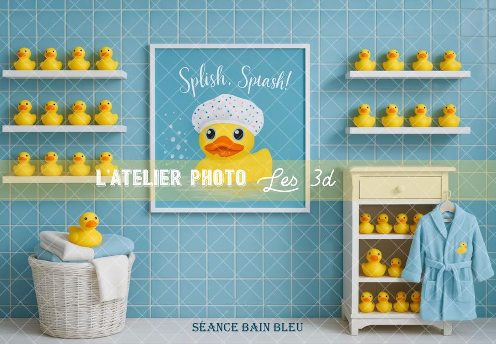 mini séance photo à thème bain studio photographe bébé enfant famille Corse Venzolasca Bastia Borgo Folelli Furiani Moriani