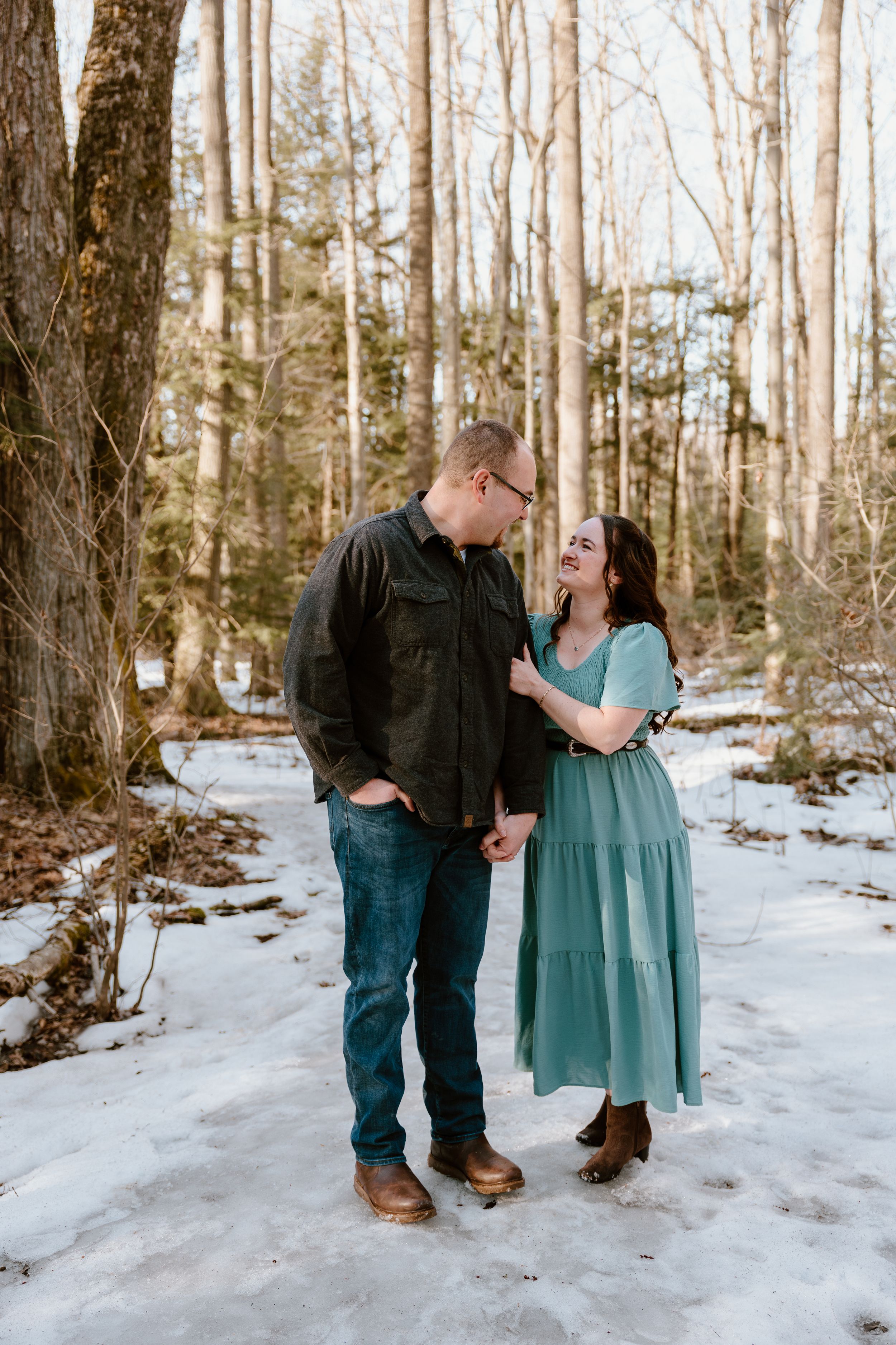 engagement photo session.