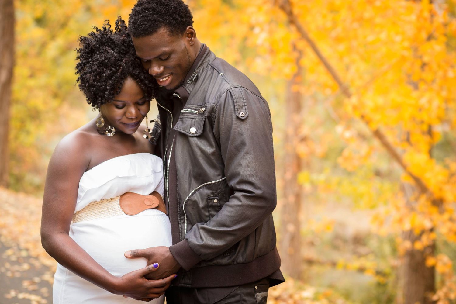 Spanish Fork river trail Utah fall colors maternity photography