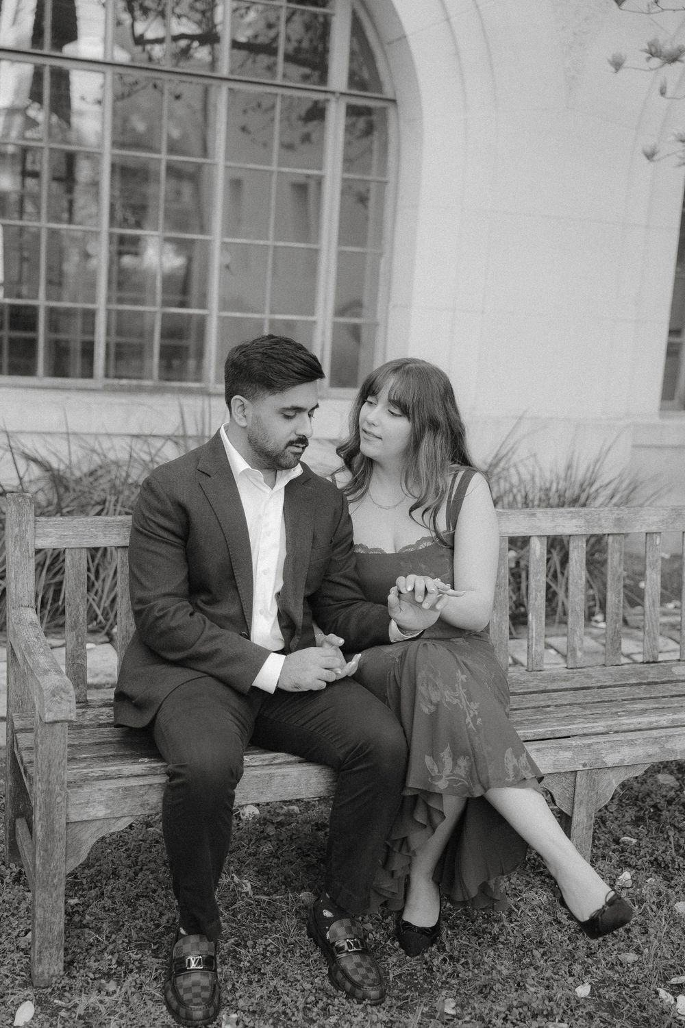 University of Texas at Austin engagement photography.