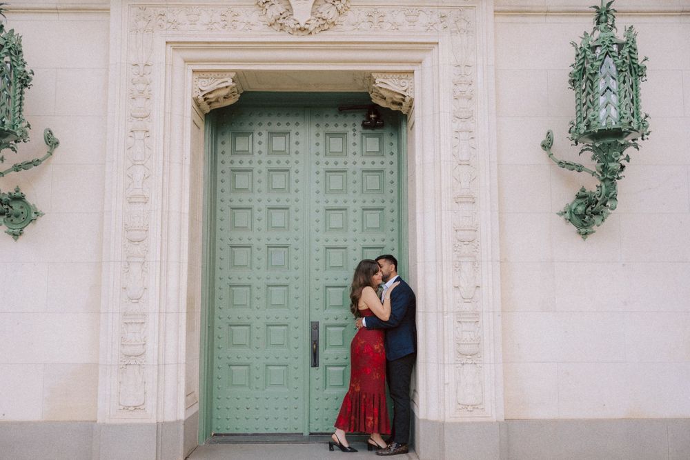 University of Texas at Austin engagement photography.