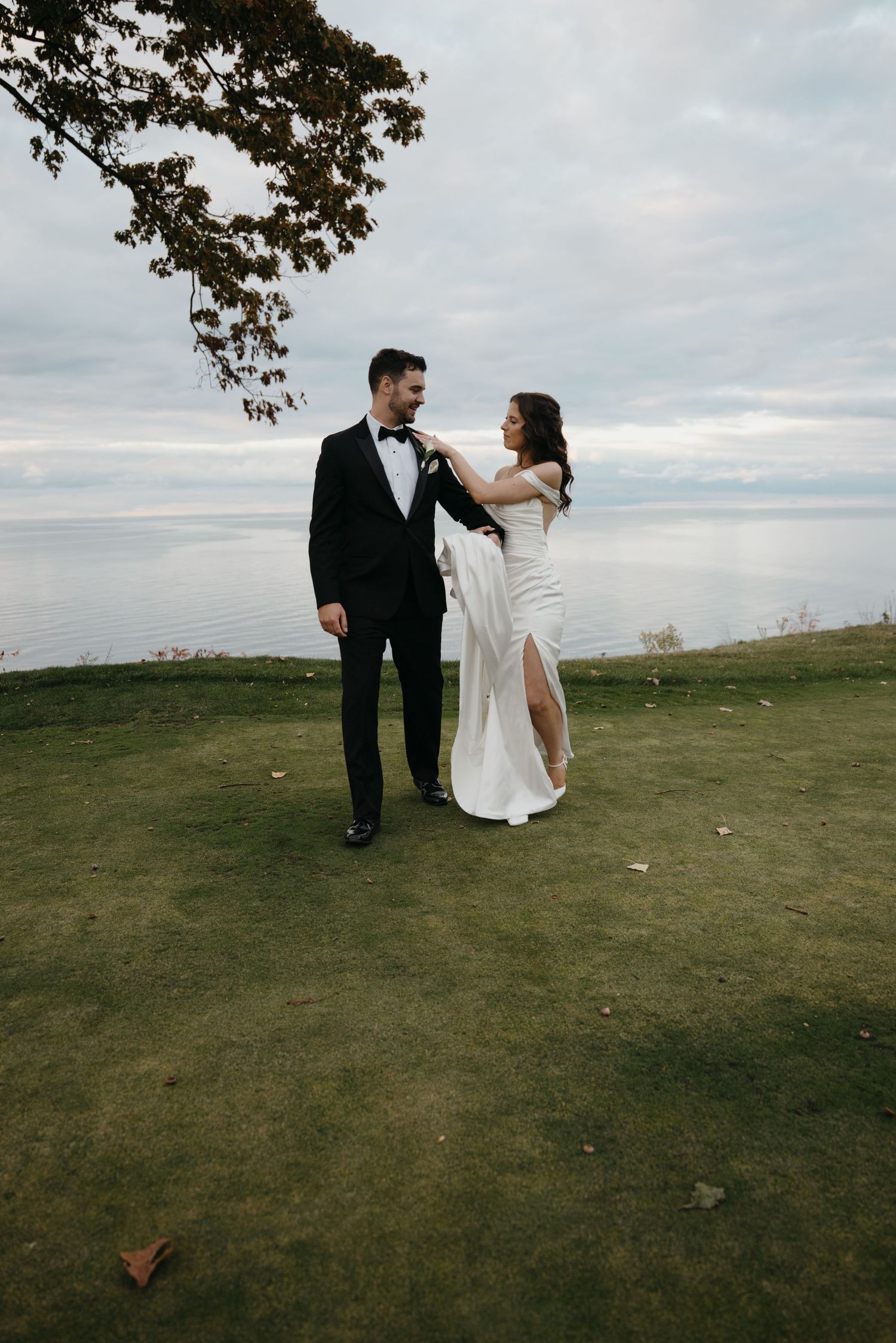 Lake wedding