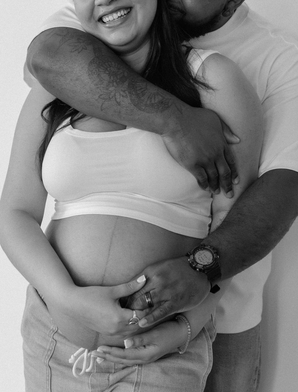 Documentary-style maternity photography in Rochester NY