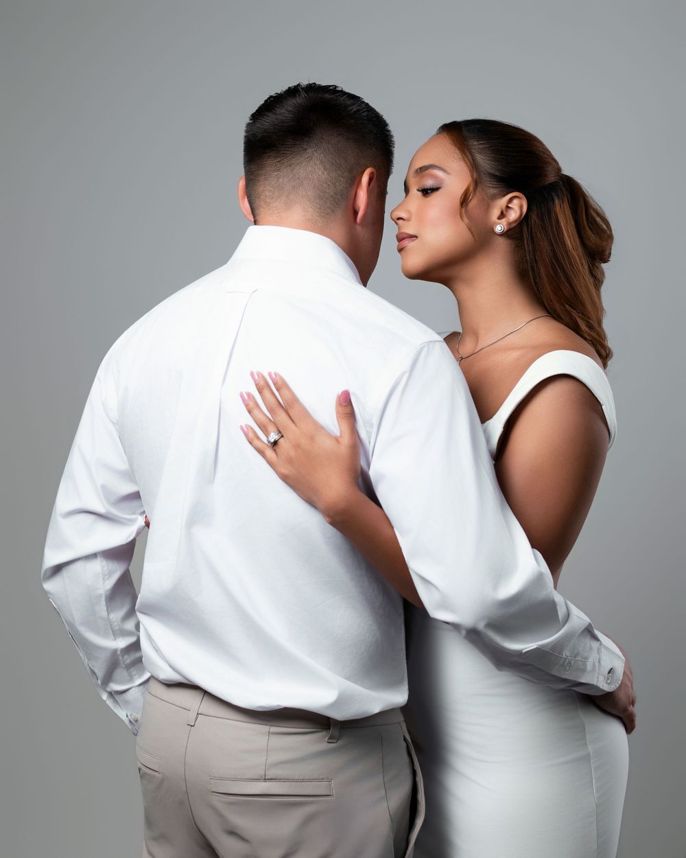 sesion de fotos de boda en estudio en santo domingo