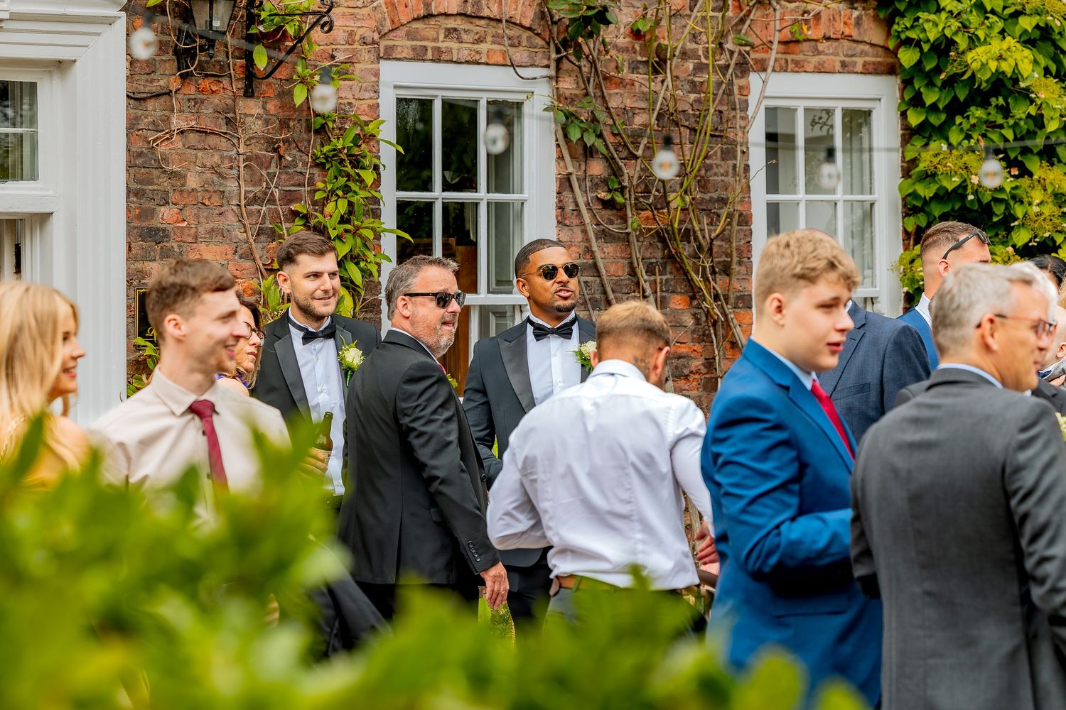 Documentary wedding photography capturing natural moments.