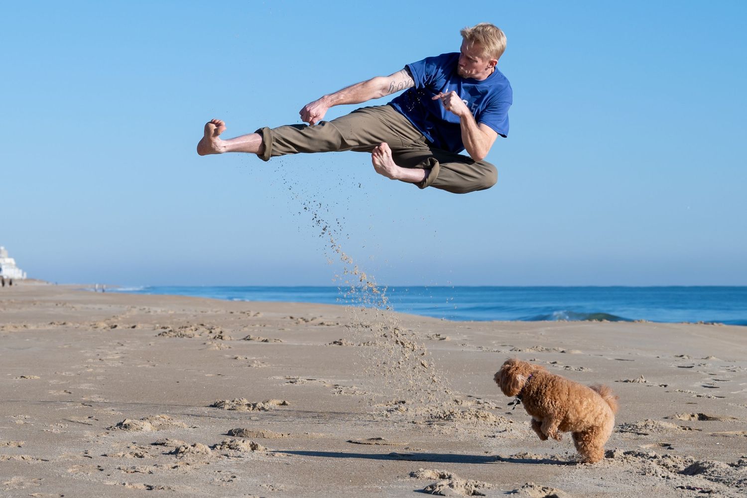 Flying Side Kick Photography Maryland