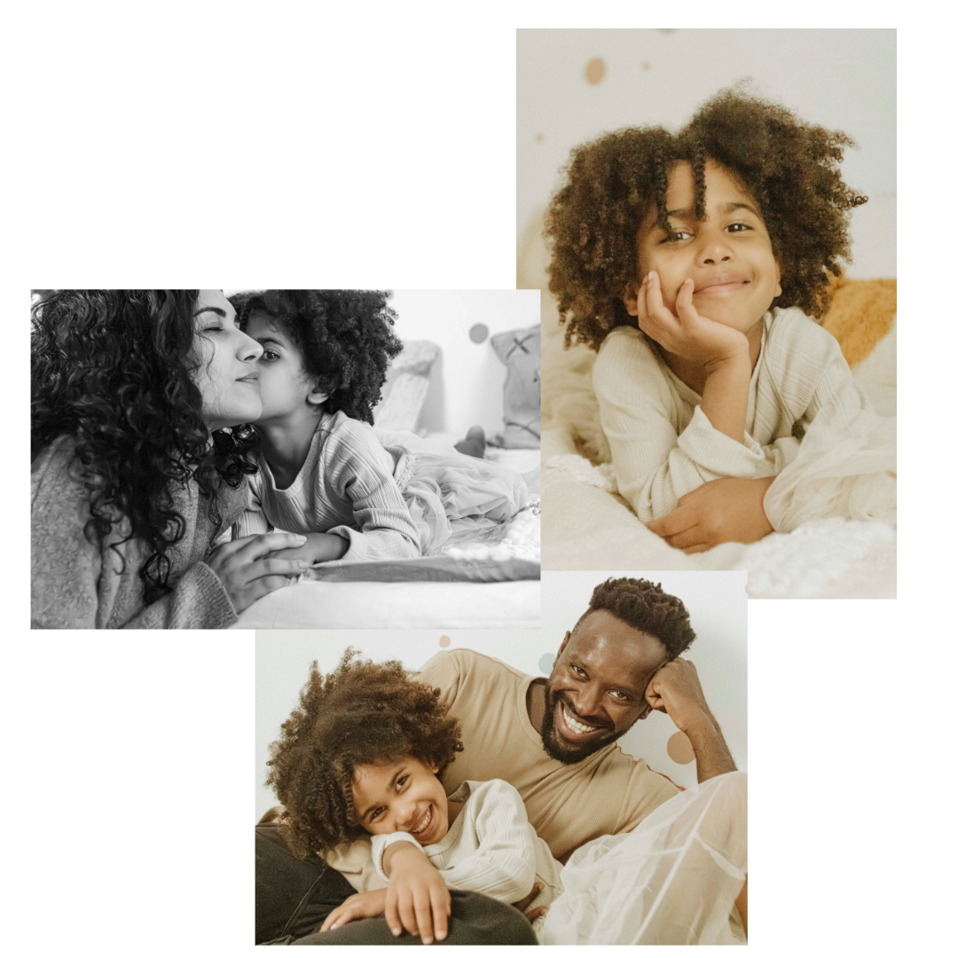 A collection of joyful lifestyle portraits showing natural expressions and genuine moments.
