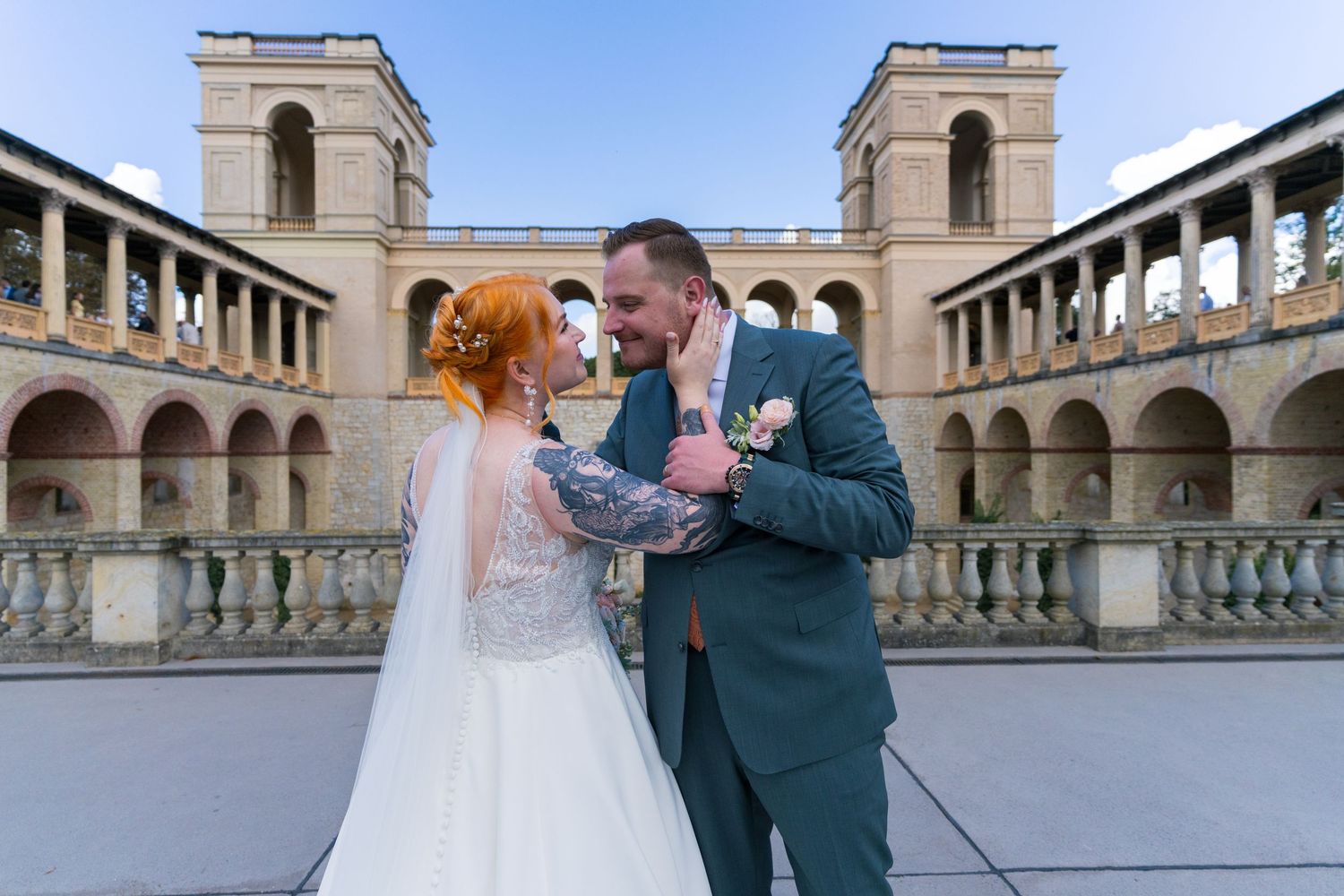 Hochzeit am Belvedere Pfingstberg. Top Hochzeitsfotograf aus Berlin