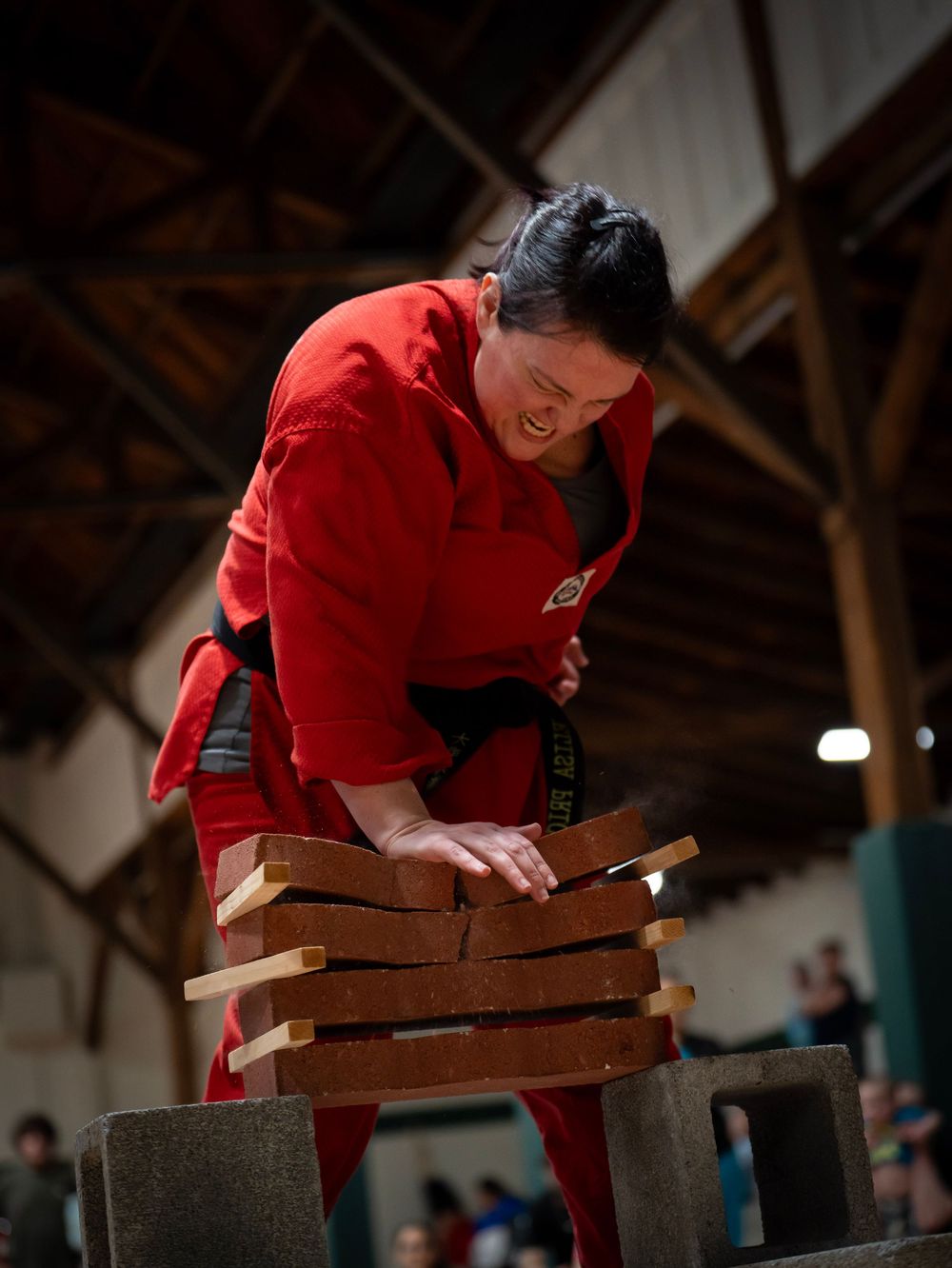 Yudanja with Epic Martial Arts, brick breaking