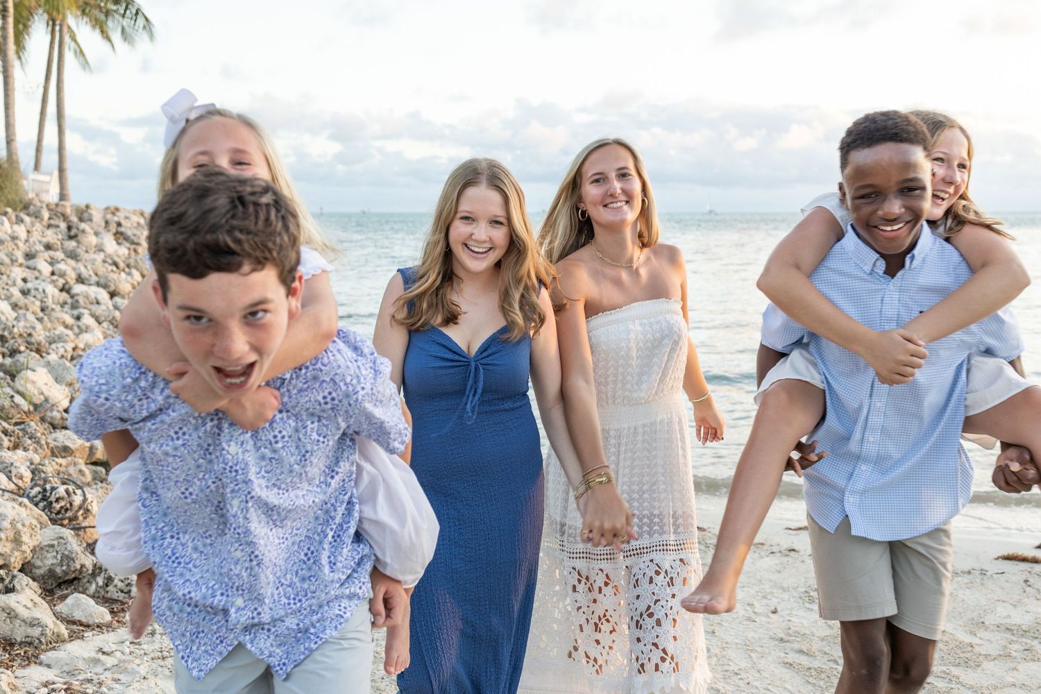 Florida Keys family photography, Large Group Photography