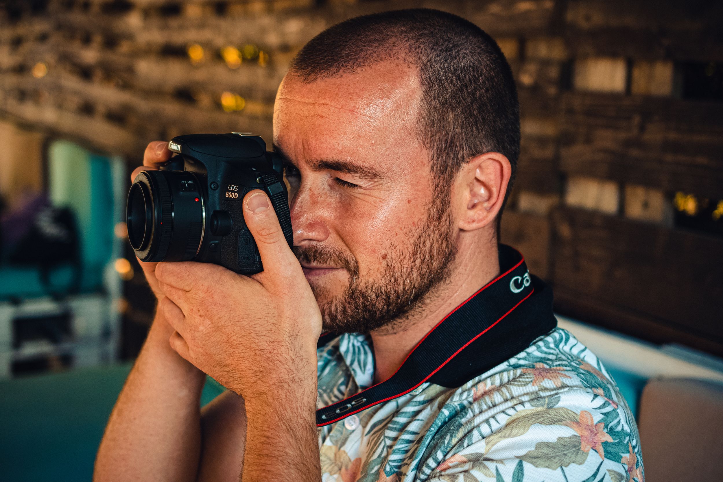 Портретна снимка на фотограф град Варна