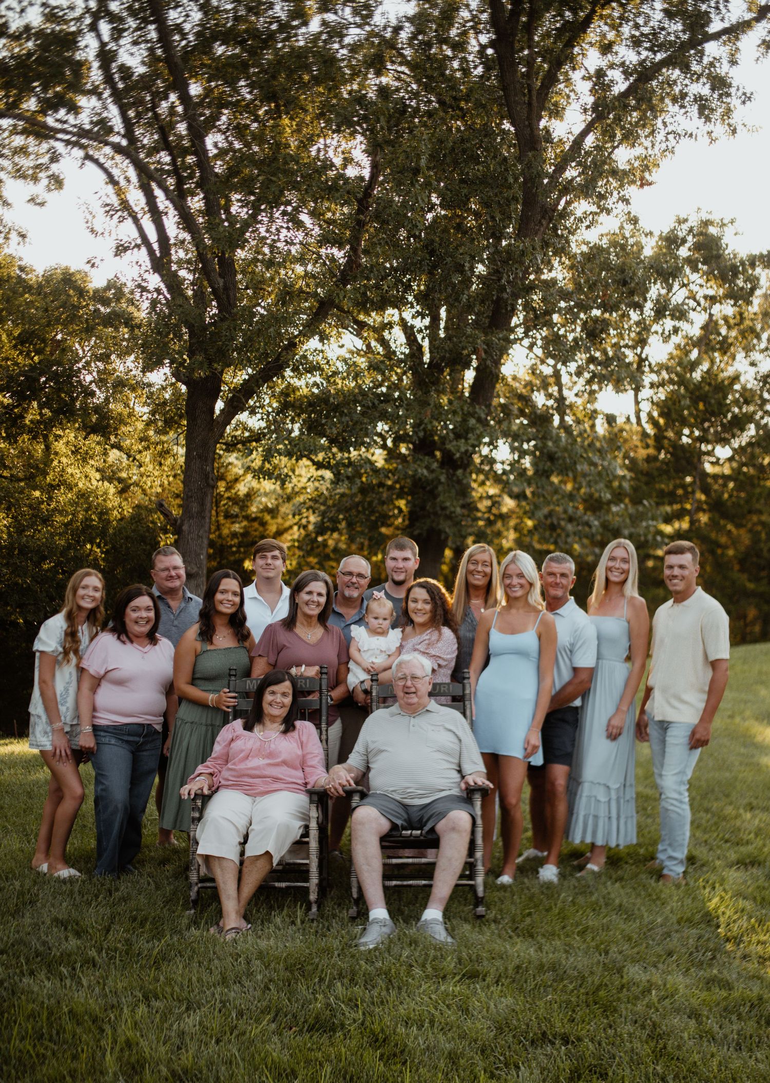 Extended family photo session, capturing the love and bond of multiple generations in a memorable and meaningful way.