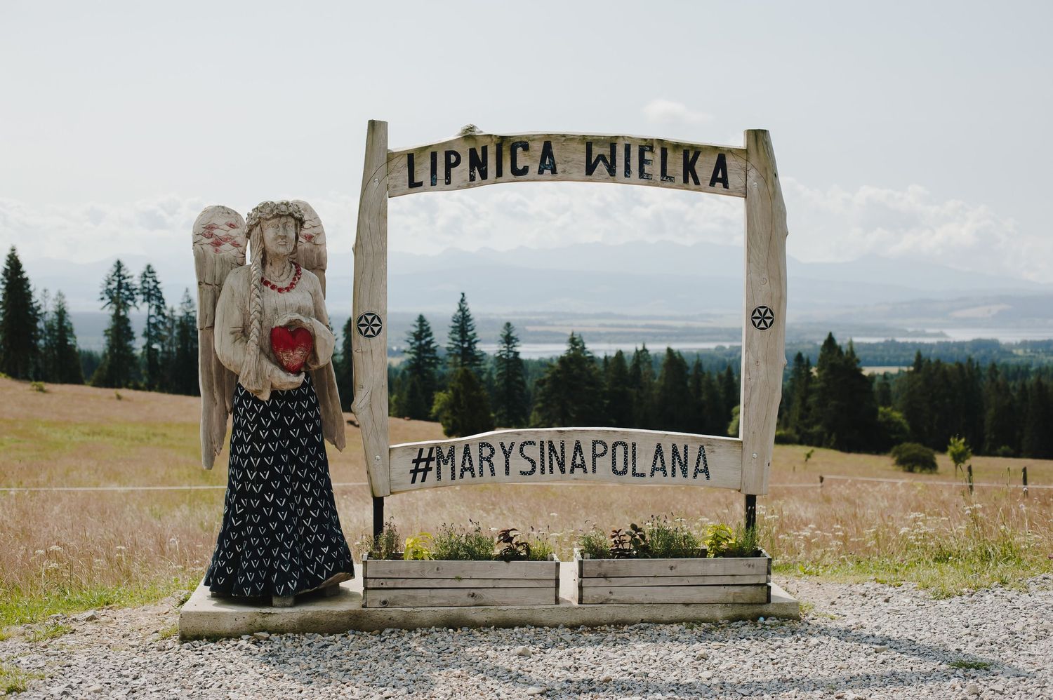 Rzeźba na Marysinej Polanie