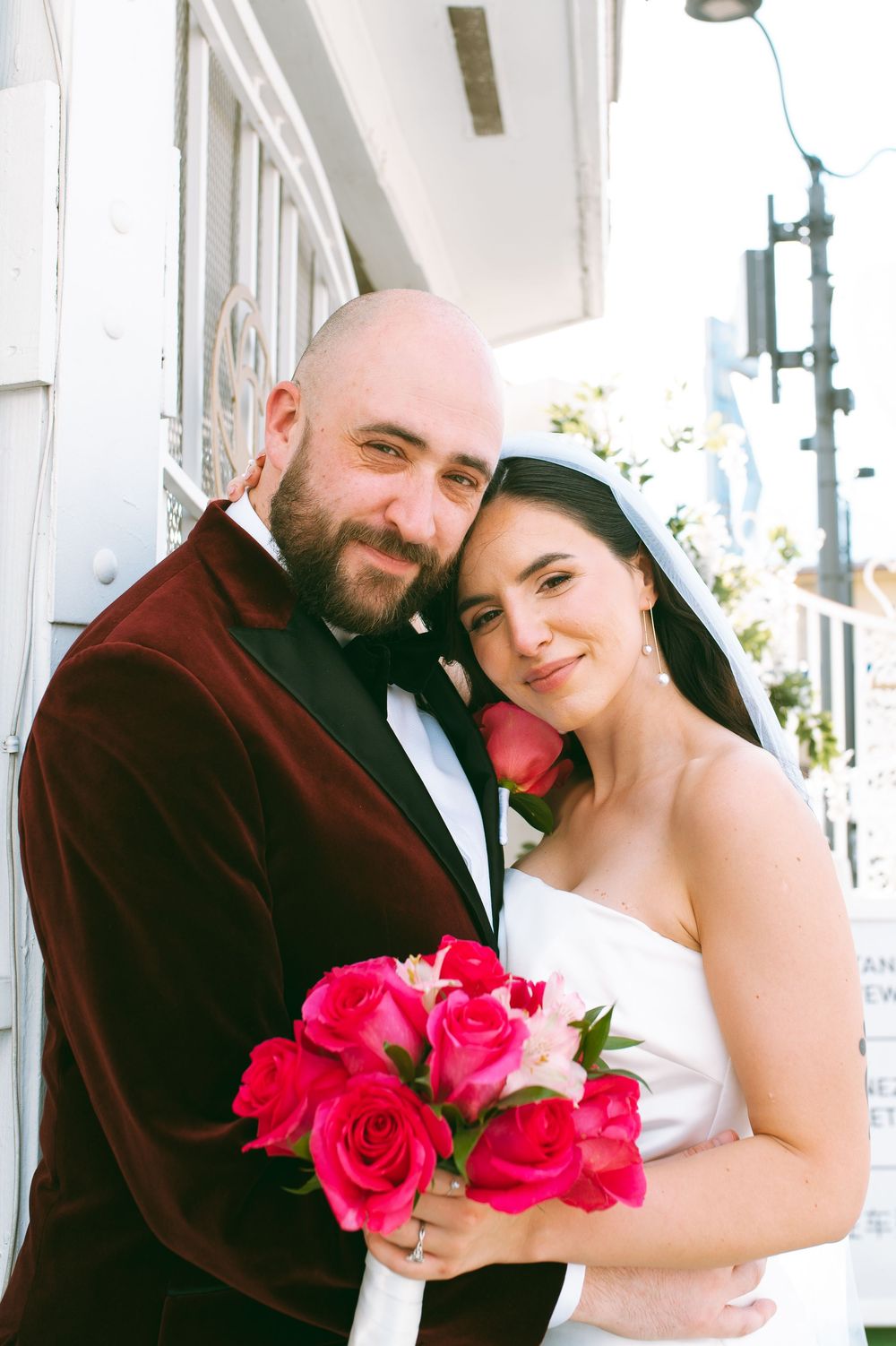 Little White chapel vintage elopement