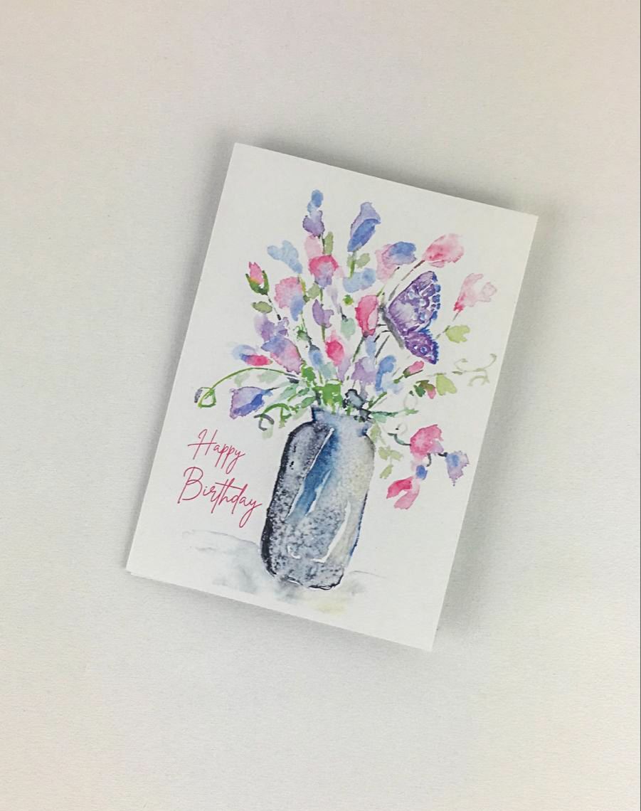Flourish Bakery Howick can print and deliver a birthday card with your cake to make your family feel even more special.