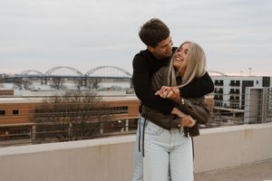 downtown couple