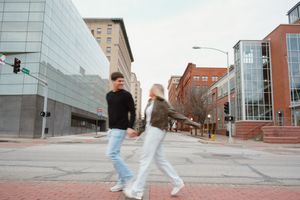 downtown couple