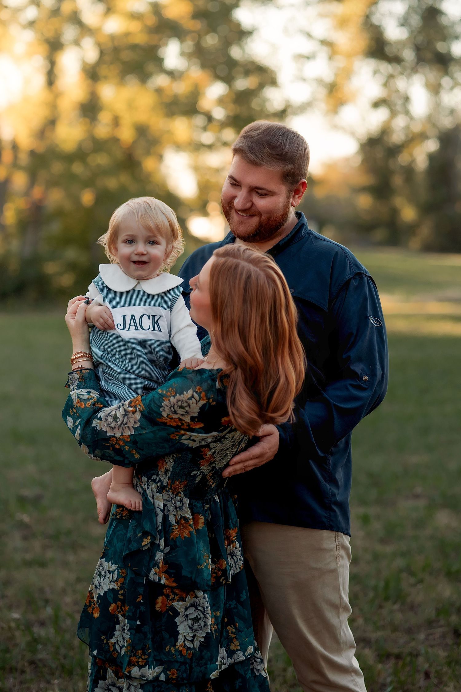 Lonoke Arkansas family during a early fall family session