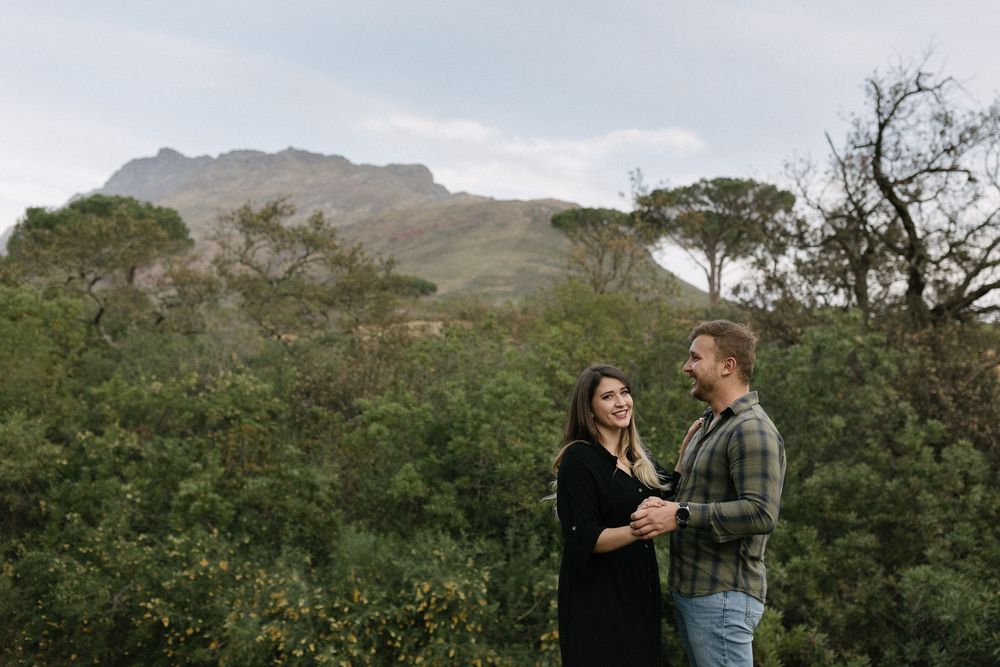 Romantic proposal along the Eerste River in Stellenbosch with Christene de Coning Photography