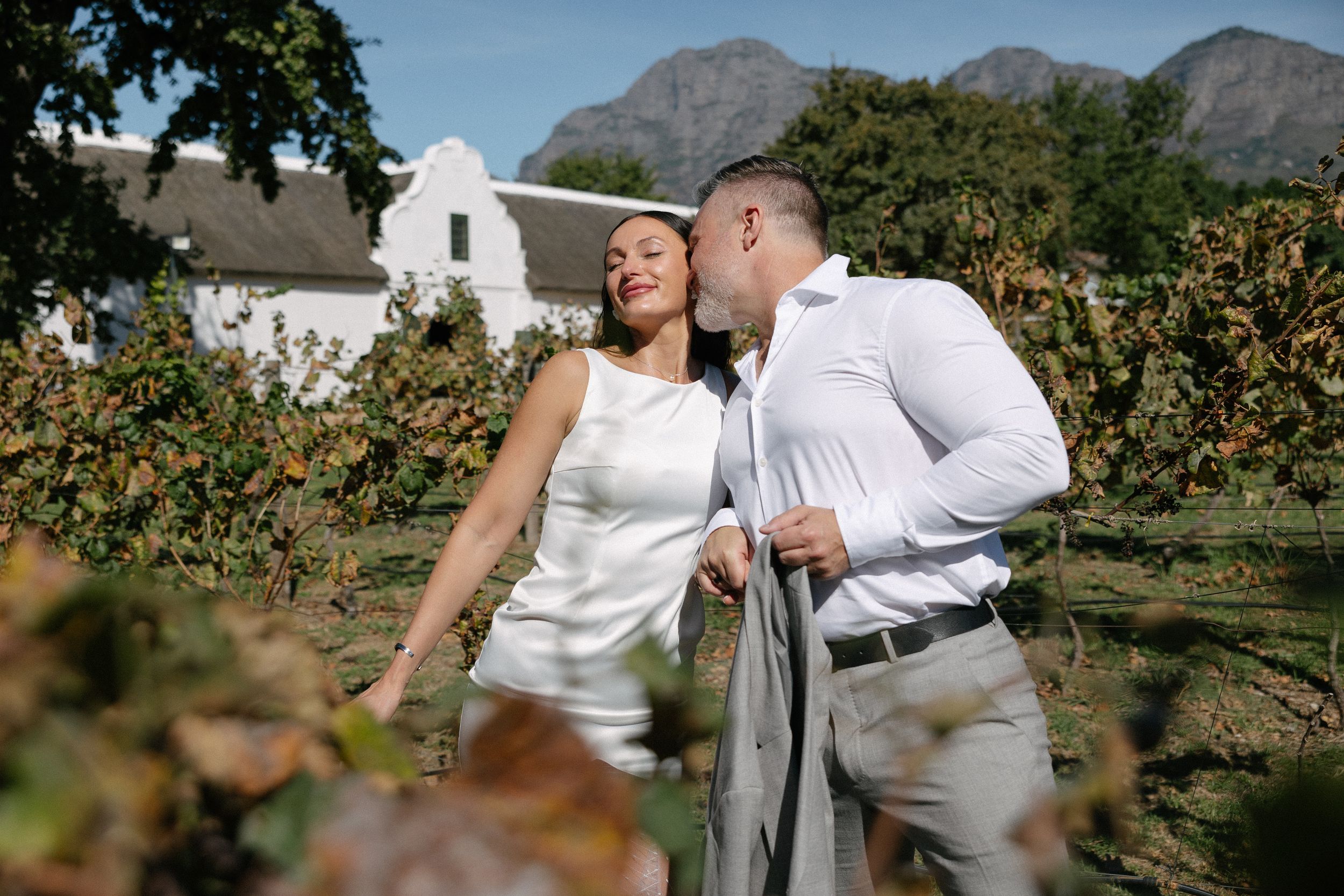 Vrede en Lust Wine Estate proposal in Cape Town with Christene de Coning Photography.