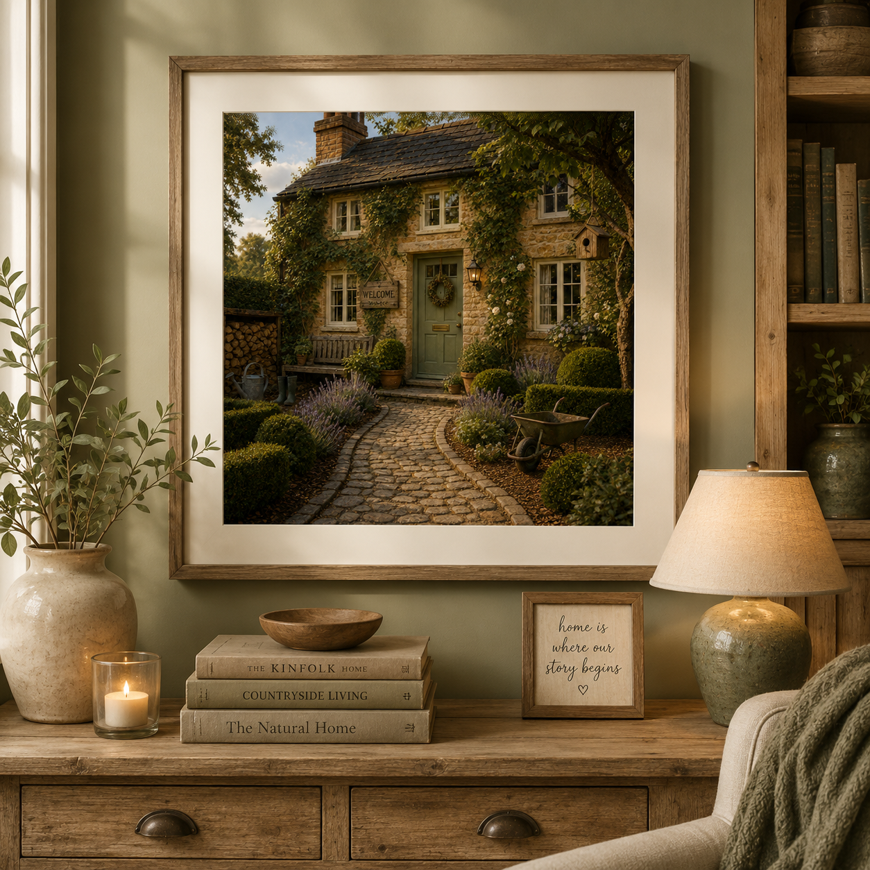 Mark & Poppy at home, by Love Lane Designs.