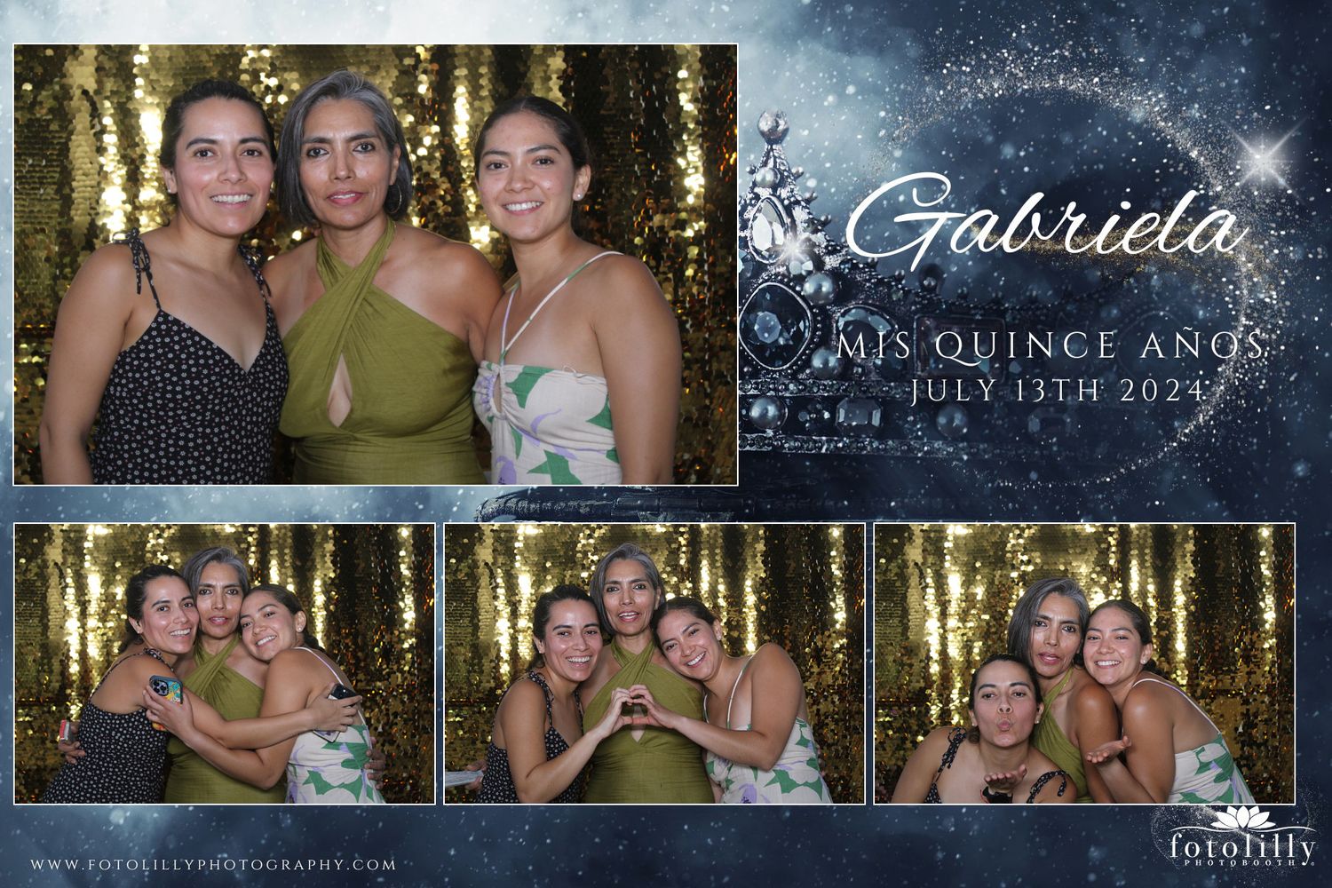Interactive luxury mirror photo booth rental for Quinceañera receptions serving Dallas Fort Worth with professional event experience today