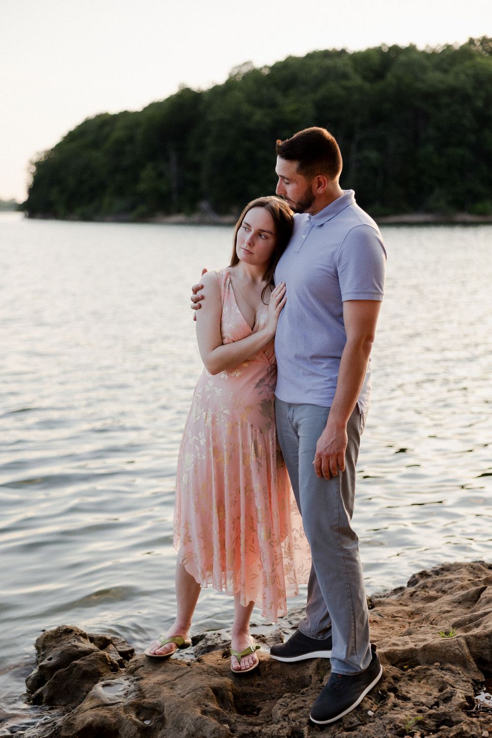 fellows lake engagement session